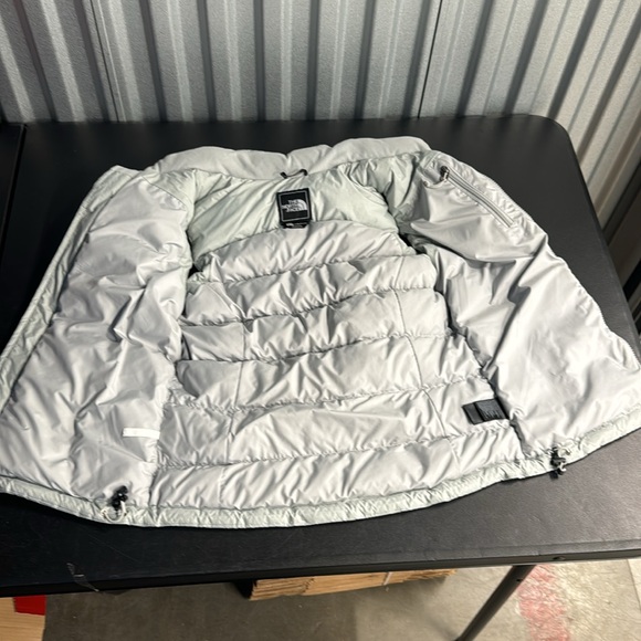 North Face 700 Down Vest Puffer Insulated Gray Size xs - Picture 3 of 4